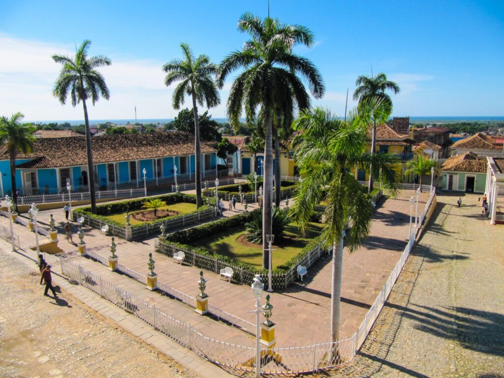 plaza mayor- trinidad-places to visit in cuba