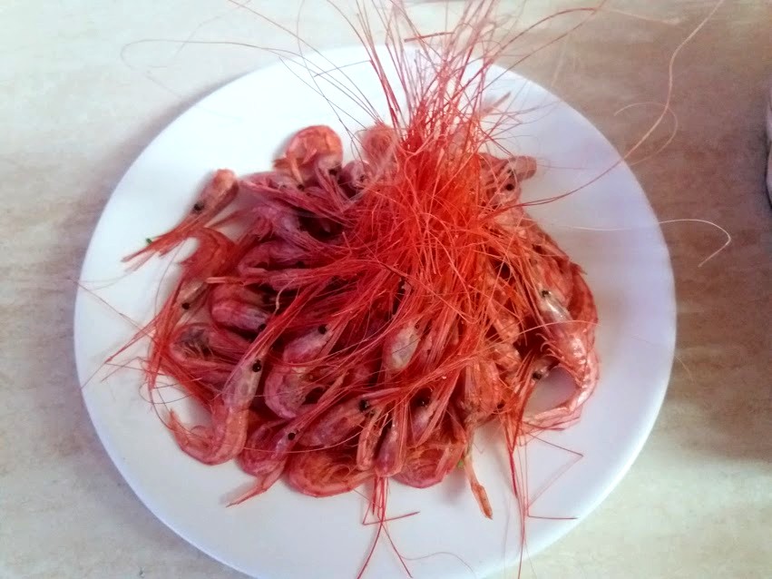 baby shrimps- eat in tenerife