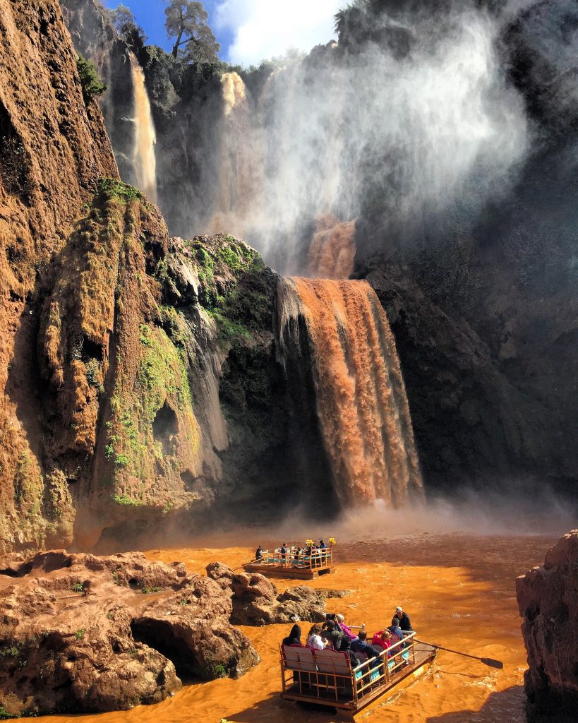ouzoud falls-morocco itinerary