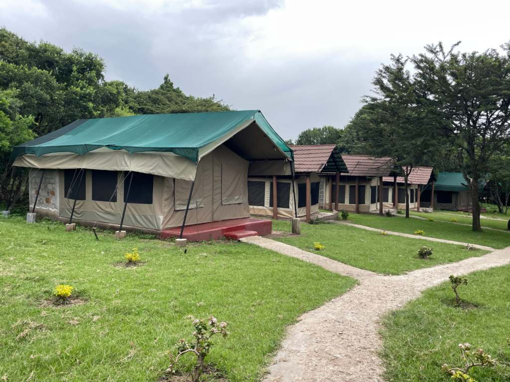 tented camp in masai mara