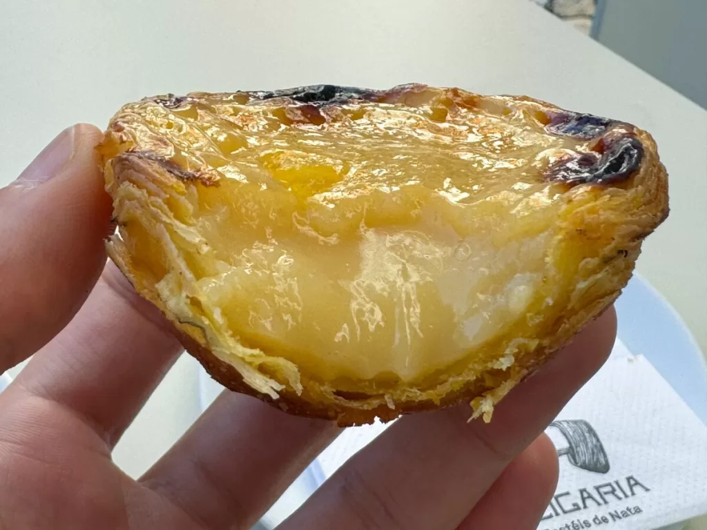 pastel de nata in manteigaria